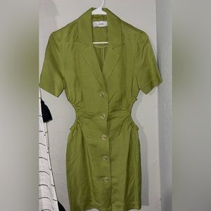 Bershka Shirt Midi Dress Size S